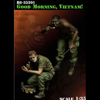 1/35 Dobro Jutro,Vietnan Smolo kit vojaki GK Vojaške temo druge svetovne vojne Nepremazan Brez barv