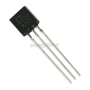10PCS Novo 2N2222 2N2222A to-92 92 Tranzistor