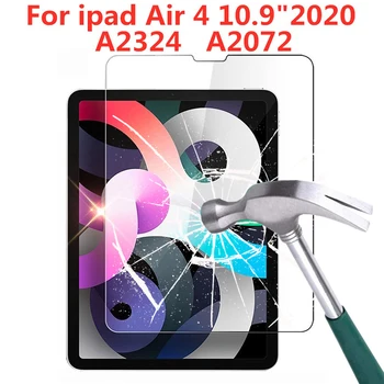 9H Premium Kaljeno Steklo Screen Protector Za iPad Zraka 4 Za 10,9-Palčni 2020 A2324 A2072 A2316 Tablet Zaščitno folijo