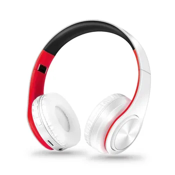 Brezplačna Dostava Stereo Shinning Bluetooth Slušalke Brezžične Stereo Slušalke z Mikrofon Podpira TF Kartice za iPhone, Samsung Klicev