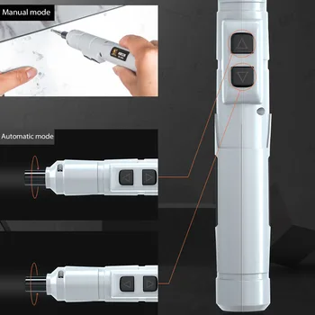 Brezžični USB za Polnjenje Električni Izvijač Mini Power Večfunkcijsko Orodje izvijač za Popravilo Ura Elektronska Naprava