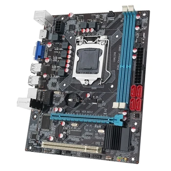 H55 Motherboard LGA 1156 Set Komplet Z Intel Core i5 760 Procesor CPU In 8GB(2 X 4GB) DDR3 Pomnilnika RAM 1600mhz H55 Motherboard