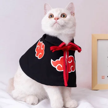 Halloween Pet Oblačila Mačka Plašč Kostum Božič Srčkan Stranka Pes Cape Apretiranje Anime Kuža, Cosplay Plišastih Plašč