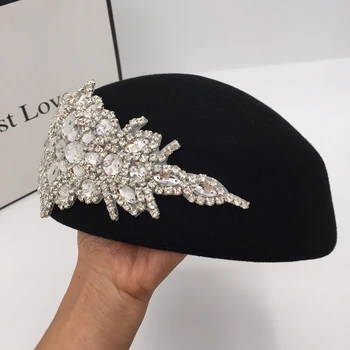 Japonski diamond volne klobučevine baretka za ženske aristokratsko klobuk francoski slikar klobuk senior