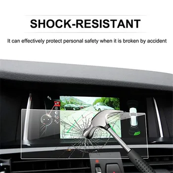 Kaljeno Steklo Navigacija Infotainment Center Touch Screen Protector Zamenjava za BMW X1 X3 X4 X5 X6 M40i Za 8,8-Palčni Zaslon