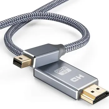 Mini DisplayPort na HDMI je združljiv Adapter DP Kabel Thunderbolt 2 HDMI Pretvornik MacBook Air 13 Surface Pro 4