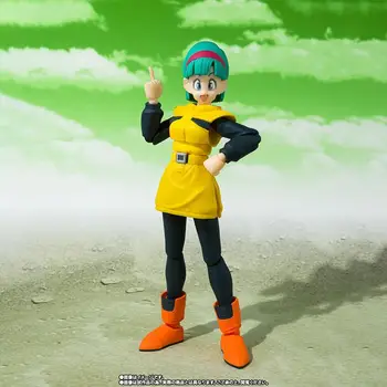 Na Zalogi Bandai Dragon Ball Z Shf Bulma Namek Tamashii Narodov Original Anime Figuric Zbiranje Pvc Model Igrače
