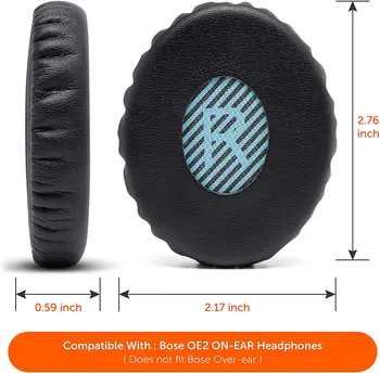 Nadomestne Blazinice za Ušesa za Bose Na Uho 2 (OE2 & OE2i) Slušalke - Earpads za Bose SoundTrue & SoundLink Na Uho (OE) Slušalke