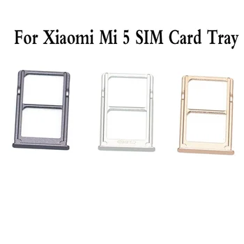 Pladenj za Kartico SIM Imetnik Kartice Micro SD Režo Adapter za Xiaomi Mi 5 zamenjava telefon majhne dele