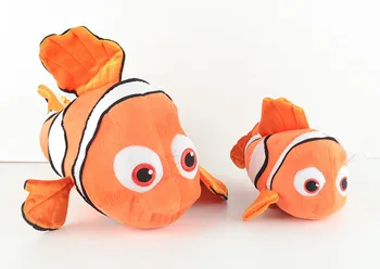 Risanka ribe Nemo plišastih igrač, lep Clownfish, mehke igrače darilo za rojstni dan t2456