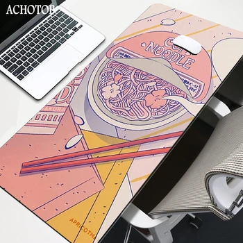 Roza Anime Mouse Pad Igralec Srčkan Kawaii XXL Gaming Mousepad Gume Otaku Zaklepanje Rob 900X400MM Notebook Laptop Tipkovnici Desk Mat
