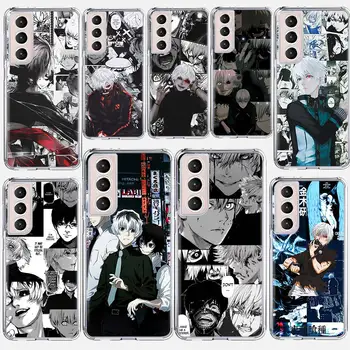 Tokio Ghoul Trendy Anime Telefon Primeru Coque Za Samsung Galaxy S21 Ultra S20 FE S20 Plus S10E S10 Lite S8 S9 Plus S7 Kritje Funda