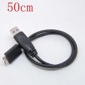 USB3.0 PC za SINHRONIZACIJO Podatkov, Kabel za Seagate Backup Plus STCA3000200 STCA4000200 50 cm