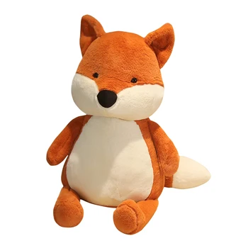 Visoka Kakovost 50 cm Lepo oranžno Fox Živali Polnjene&plišastih Mehko blazino Lutka Otrok Igrače Božič Darilo Za Otroke