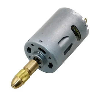 Vrtalne Vpenjalne glave brez ključa Izvijač Vpliv Voznik Adapter za 0,5-3 mm Električni Mikro Motornih Objemka Mini Chuck Medenina Drill Bit Adapter Set
