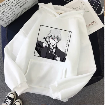 William James Moriarty Patriot Anime Natisnjeni Hoodies Ženske Priložnostne Hoody Harajuku Prevelik Pulover Unisex Majica