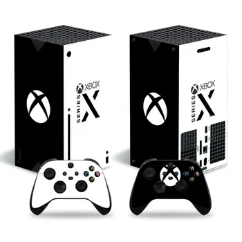 Xbox Slog Kože Nalepke Nalepke Kritje za Xbox Serije X Konzolo in 2 Krmilniki Xbox Serije X Kože Nalepke Viny 1